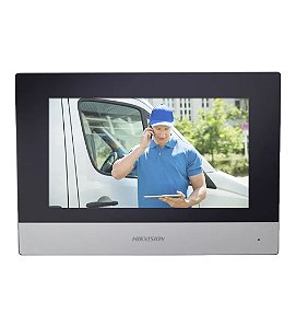 INTERFONE IP COM TELA TOUCH E CONEXÃO WIFI - DS-KH6320-WTE1 - Hikvision