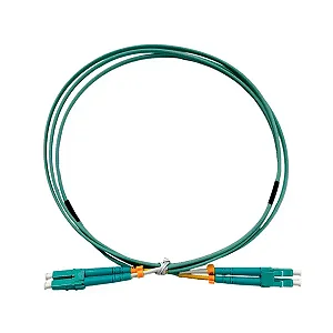 Cordão Optico Aztech Multimodo OM3 Conectores 2LC-2LC com variação 0,5, 1, 1,5 e 3 metros
