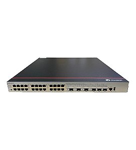 Switch 24 portas S5735-S24T4XE-V2 4x 10G 2x 12G 24x 1000Base-T - Huawei