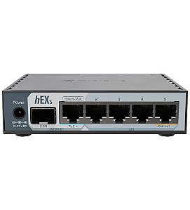 ROTEADOR ROUTERBOARD E60IUGS HEX S 950MHZ 512MB L4 - MIKROTIK