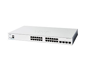 Switch 24 portas Gigabit 4 SFP+ Cisco c1200-24t-4x Layer3 L2+