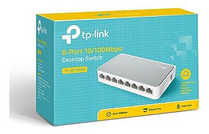 Switch 8 portas 10/100MB/s TP-Link TL-SF1008D