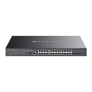 Switch SG5428XMPP com 24 portas 16 gigabit PoE+ 8 gigabit PoE++ mais 4 slots SFP+ 10g
