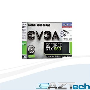Placa De Video Geforce Nvidia Gtx 960 Acx 2.0 2gb Ddr5 Evga