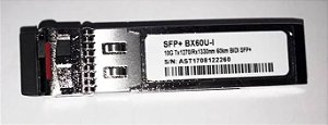 Transceptor ótico Sfp+ 10g 60km Bidi Lc Wdm TX 1270NM RX 1330NM 1 peça