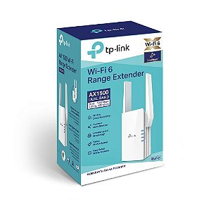 Extensor AX1500 Wi-Fi 6 Banda dupla TPLINK RE505X