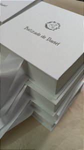 Caixa  Convite Batizado Clean