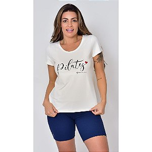 Blusa Mullet PILATES Creme