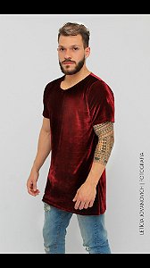 Camisa Black Panther - bordo camurça