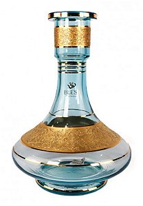 VASO BLESS 30CM GENIE AQUAMARINE