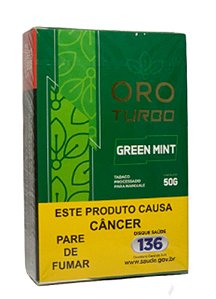 ESSENCIA ORO TURBO GREEN MINT - Asia tabacaria