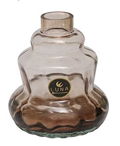 VASO BASE LUNA EAST RIGADO MARROM