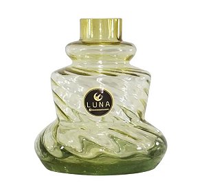 VASO BASE LUNA EAST RIGADO TWIST AMARELO