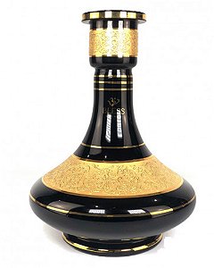 VASO BLESS 30CM GENIE PRETO