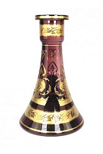 VASO BLESS 30CM PARIS TOWER ROXO