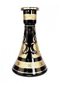 VASO BLESS 30CM PARIS TOWER PRETO