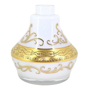 VASO HOT GOTA 14CM BRANCO