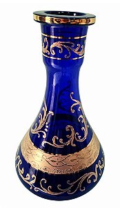 VASO HOT GOTA 30CM AZUL