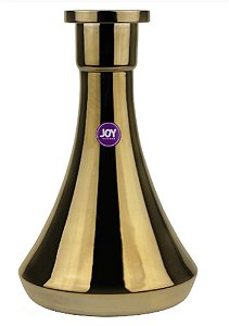 VASO JOY 26CM METALLIC TOWER GOLD