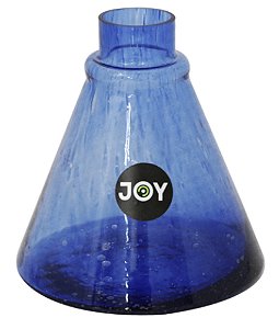 VASO JOY PQ PIRAMIDE AZUL