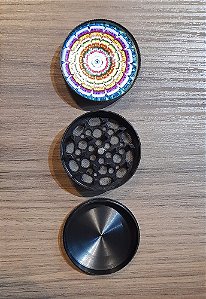 TRITURADOR METAL GRANDE 3 PARTES