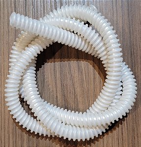 MANGUEIRA SILICONE HELIX BRANCA