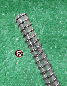 MANGUEIRA PLASTICA HELIX TRANSPARENTE PRETO