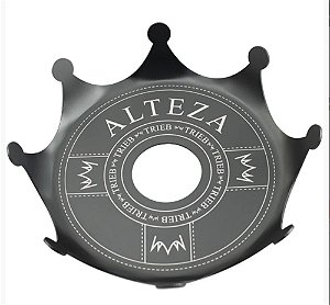 PRATO COROA ALTEZA  CINZA