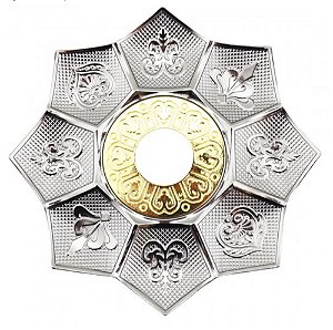 PRATO EBS IMPACTUS GRANDE PRATA/DOURADO