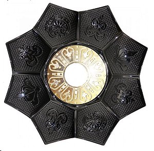 PRATO EBS IMPACTUS GRANDE PRETO/DOURADO