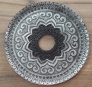 PRATO JOY HEART CINZA