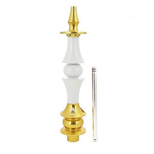 STEM MARAJAH UMBRELLA MEDIO DOURADO/BRANCO