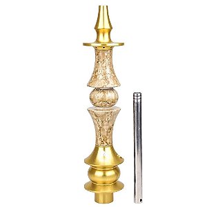 STEM MARAJAH UMBRELLA MEDIO DOURADO/MARMORE