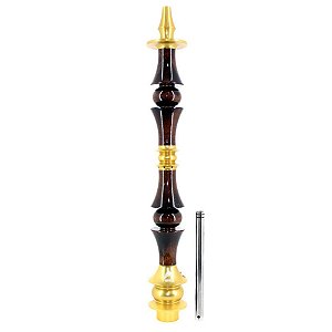 STEM MARAJAH UMBRELLA GRANDE DOURADO/MADEIRA