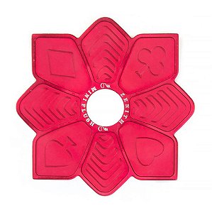 PRATO ZENITH FLUSH MINI VERMELHO