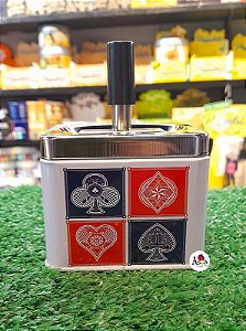 CINZEIRO METAL COM RESERVATÓRIO