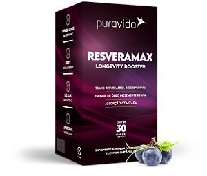 Resveramax Longevity Booster Pura Vida - 30 Cápsulas