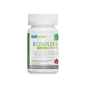 Vitamina B Complex - 30 Pastilhas mastigaveis - Complexo B - Beltnutrition