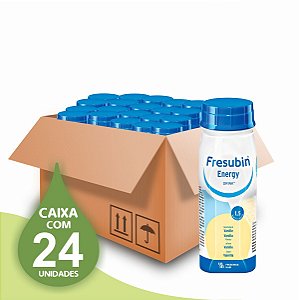 Fresubin Energy Drink - Baunilha - 200ml - 1.5 - Fresenius - Caixa com 24 unidades