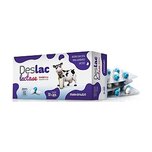 Deslac Lactase 10.000 FCC - 30 cápsulas - Maxinutri