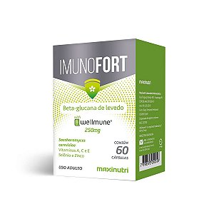 Imunofort Wellmune - 60 cápsulas - Maxinutri