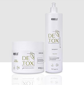 Kit Detox Capilar Premium Ação Antioxidante Hidratante Anabelle