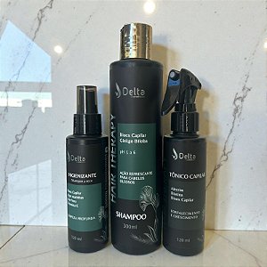 KIT HAIR THERAPY Crescimento e Fortalecimento Capilar 3 itens