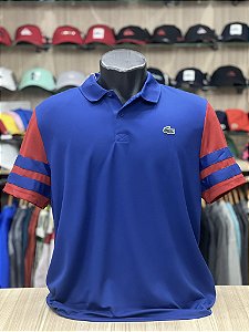 Camisa Polo Lacoste Esportiva Colorblock ultra-dry