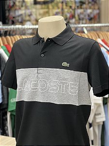 Camisa Polo Lacoste Color Block
