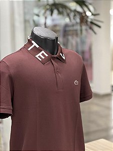Camisa Polo Lacoste Emborrachada