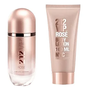 Kit Carolina Herrera 212 Vip Rosé - Eau de Parfum 80ml + Body Lotion 100ml
