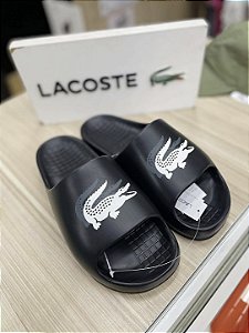 Chinelo Lacoste Nuvem preto