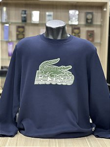 Moletom classico Lacoste Gola careca