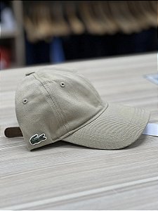 Boné Lacoste Gabardine - bege